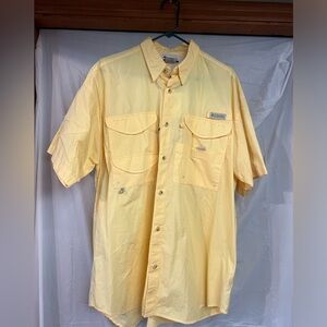 Colombia PFG Men’s Large Bonehead short sleeve bottom down shirt NWT